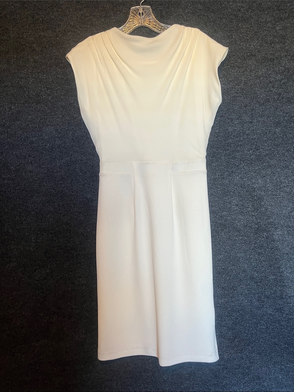 Simply Vera Vera Wang Draped Sheath Midi Dress